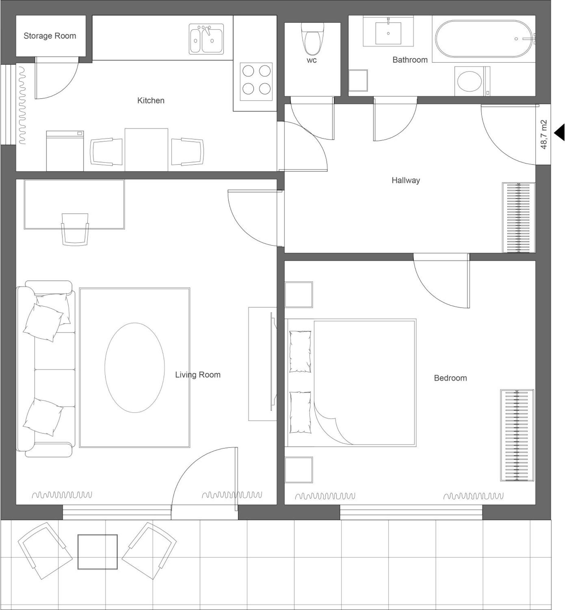 New Colorful Apartment With Big Balcony Bratislava Luaran gambar